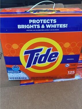 Rising Tide Bright Orange and Yellow Tide Logo Wash Cloths